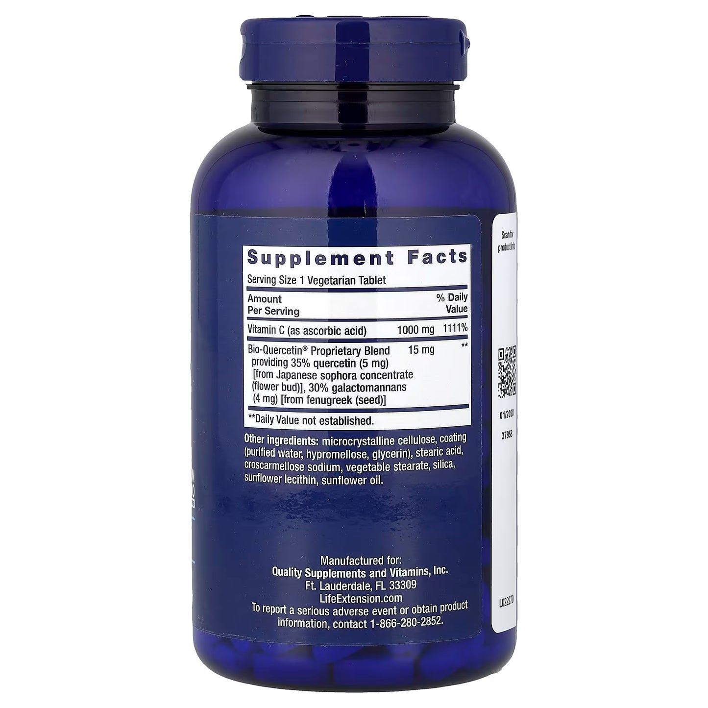 Vitamin C and Bio-Quercitin