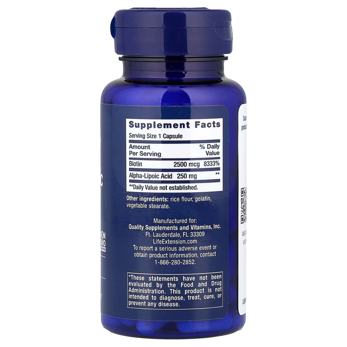 Alpha-Lipoic Acid with Biotin