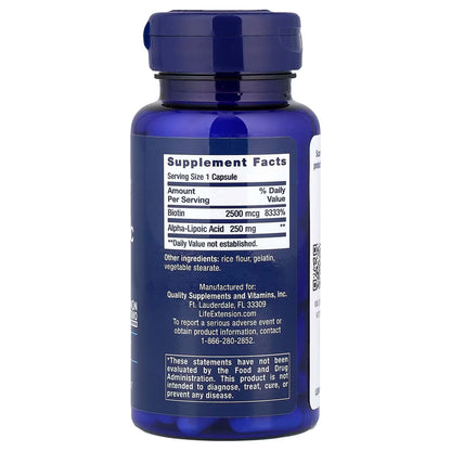 Alpha-Lipoic Acid with Biotin